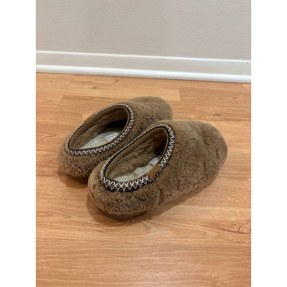 UGG Australia Toddler Tasman Maxi Curly (Chestnut) Shoes Slippers - Picture 5 of 5